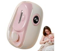 Electric Nail Clipper - All-Age Safety, USB Rechargeable Fingernail Cutter, Quiet 3-Speed Nail Cutter, Nails Trimmer with LED Light | Rechargeable Fingernail Trimmer for Elderly Seniors