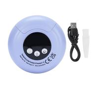 Electric Nail Clipper Automatic Nail Clipper Portable LCD Multifunctional Nail Trimmer Baby Nail Grinder for Home (Purple)