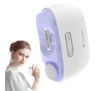 Electric Nail Clipper, Baby Nail Trimmer Nail Polisher 2 in-1, Automatic Nail Clipper 2 Speed Fingernail Clippers Nail File with Light,Women Manicure Set Nail Clippers for Baby Kids Seniors Weak Hands