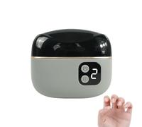 Electric Nail Clipper,Cuticle Grinder with LED Light - Auto Electric Nail Cutter with Scraps Box | for Travel Manicure Pedicure Ingrown Trimmer Women Baby Kids Toddler
