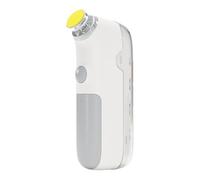 Electric Nail Clipper: Deluxe Rechargeable Nail Clipper Device Kit with Grinding Heads, LED Light, Electric Nail File Tool | Travel Home Daily Use Kids Children N
