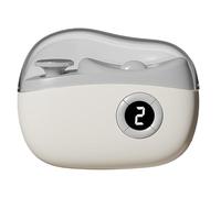 Electric Nail Clipper - Electric Nail Clipper for Seniors | 3-in-11111 Automatic Cutting and Grinding | Rechargeable Fingernail Trimmer | with LED Light for Babies Nail Remover