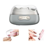 Electric Nail Clipper,Electric Nail Clipper,Motorized Trimmer Set,Rechargeable Automatic with Nail Clip Storage & 2 Speeds, Silent Toenail Clippers (grey-1pcs)