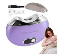 Electric Nail Clipper, Electric Nail Clippers | Rechargeable Portable Electric Nail Clipper,LCD Digital Display Adjustable Manicure Display with 3 Speeds and Light for Nail Clipper