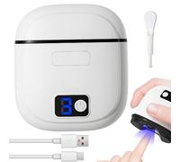 Electric Nail Clipper, Electric Nail File, 3 Speed, Easy to See with LED Lighting, Type-C Rechargeable, Compact, Easy to Carry