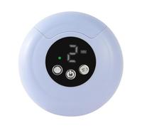 Electric Nail Clipper,Electric Toe Nail Clippers for Adults,2 in 1 Electric Polishing Automatic Nail Clippers, USB Rechargeable Electric Nail File Kit 3 Speeds, with LED Light & Storage Box(Purple)