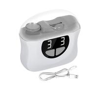 Electric Nail Clipper Fingernail Cutter with Scraps Storage