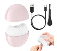 Electric Nail Clipper for the Whole Family - 2 Speed Silent and Safe Nail Cutter with Chip Collecting Shelf, with LED Light and Container for Residues Silent and Smart, for Men