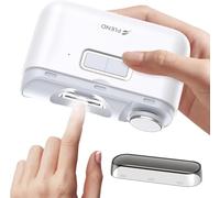 Electric Nail Clipper, Nail Trimmer Nail Polisher 2 in-1, Automatic Nail Clipper 2 Speed Fingernail Clippers Nail File with Light, Women Manicure Set Nail Clippers for Baby Kids Seniors Weak Hands