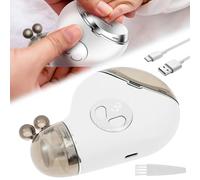 Electric Nail Clipper Polisher Portable 2 in 1 Snail Shape Electric Fingernail Trimmer USB Rechargeable 3 Speed for Kid Senior Adult Home