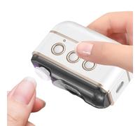 Electric Nail Clipper, Rechargeable Grinder Tool, 3.62x2.91x1.34 Inch 3 Speed Build, 2 in 1 Fingernail, LED Light Style, Grooming Accessories for Kids Adults Seniors Home Care Trimming Polishing Daily