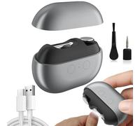 Electric Nail Clipper, Upgraded 3-in-1 Electric Nail File & Trimmer for Adults, Seniors, Babies, Nail Trimmer, Rechargeable Electric Fingernail Clippers, Electric Toenail Clippers with 3 Speeds