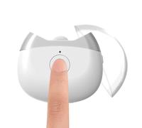 Electric Nail Clipper with 2 Speed Rechargeable Light,Electric Nail Trimmer for Elderly | Hand and Foot Nail Care for Everyone, for Home, Travel and Outdoors