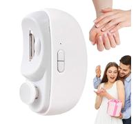 Electric Nail Clipper with Light Rechargeable Trimmer and Filer Catcher,LED Automatic Scissors Polisher for Elderly, Adults, Children, Care Communities