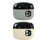 Electric Nail Clipper with Polishing - Automatic Nail Trimmer with LED Light & Nåil Scraps Storage | Painless Grooming for Adults, Seniors, Women, Men and Kids (Matte Gray & Black)