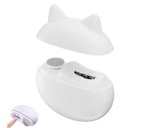 Electric Nail Clippers 2-in-1 Automatic Nail Trimmer and Polisher Portable Rechargeable Cutter Catcher LED with Light Fingernail
