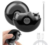 Electric Nail Clippers,2 in 1 Electric Polishing Automatic Nail Clippers,Automatic Nail Clippers for Baby Adults,for Nails Cutting and Grinding Electric Nail Cutter,with 2 Adjustable Speeds