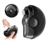 Electric Nail Clippers, 2 in 1 Polishing Automatic Electric Nail Clipper, 2 Speed Electric Nail Trimmer, Nail Grinder for Babies, Kids, Adults, Seniors (Black)