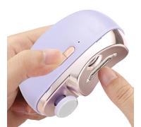 Electric Nail Clippers - 3/1 Nail Clipper for Polishing Grinding Trimming | Electric Fingernail Cutter with File, Baby Nails Care Supplies for Hotel, Home, Airplane, School, Car, Subway