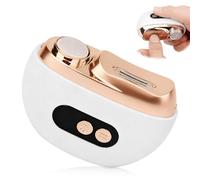 Electric Nail Clippers, 3-in-1 Fingernail Grinder Rechargeable Nail Clippers, 3-Speed Nail Grinder Trimmer for Toenail Fingernail Nail Cutter with Nail Scraps Storage for Baby Kid Adult