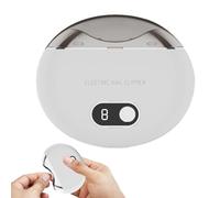 Electric Nail Clippers - 3 Speed Kids Nail Clippers with UV Lamp Beads | Automatic Baby Nail Clippers with Chip Box, Ultra Quiet Nail Clippers for Home Use