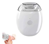 Electric Nail Clippers, 3-Speed Rechargeable Nail Trimmer with LED Light, Quiet Electric Manicure Tool for Home Travel, 360° Rotating Head for Whole Family Care