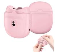 Electric Nail Clippers, Automatic Baby Electric Nail Trimmer, 2 Speed Nail Clipper, Rechargeable Fingernail Cutter with LED Light, Safety Electric Nail Clippers Gift for Kids, Adult and Elders