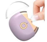 Electric Nail Clippers | Automatic Intelligent Rechargeable Portable Nail Clippers for Thick Nails with LED Light | For Men Women Travel Daily Home Office Care