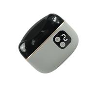 Electric Nail Clippers - Automatic Nail Cutting Device | LED Light Grooming Tool | Rechargeable Nail Care Machine, Precision Nail Modeling with Ferrai Box