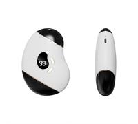 Electric Nail Clippers - Electric Automatic Nail Clipper, One-Button Safe Trimming for Weak Sight and Shaky Hands, Ideal for Elderly Parents and Seniors Requiring Effortless Personal Grooming (White)