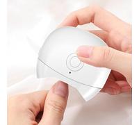 Electric Nail Clippers, Electric Nail Trimmer for Children, Adults, and Elderly, Automatic Nail Clipper with 2 Speeds, Safety Cordless Rechargeable Nail Cutter with LED Light and Chip Storage Box