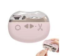 Electric Nail Clippers For Seniors - Automatic Nail Clippers With LED Light | Rechargeable Nail Care Device Thick Nail Clippers Smart Nail Clippers For People