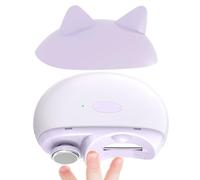 Electric Nail Clippers for Seniors Fingernail Cutter with LED Light