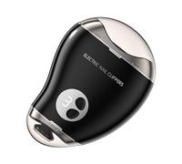 Electric Nail Clippers Mango Shape Double Toe Adult Electric Nail Trimmer with 3-Speed Display, Thick Nails Cutter Grinder for Travel, Women, Men and Home 7.5x3.2x10.5cm