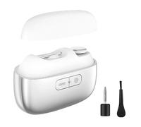 Electric Nail Clippers, Multi-Functional Electric Nail File, Nail Clippers Electric with LED 3 Ultra Quiet Electric Nail Clipper for Baby Children Adults Seniors (White)