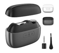 Electric Nail Clippers, Multi-Functional Electric Nail File, Nail Clippers Electric with LED 3 Ultra Quiet Electric Nail Clipper for Baby Children Adults Seniors (Black)