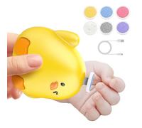 Electric Nail Clippers - Safe Clipper 6 Pcs Polishing Heads Rechargeable Manicure Kit | Soft Nail File for Newborns