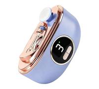 Electric Nail Clippers | Secure Double Cutter with Manifold | With Storage Case, 3 Speeds and LED - For The Whole Family Home Travel Salon Hand Care