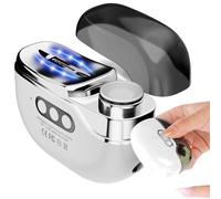 Electric Nail Clippers | with 3 Adjustable Speeds - Automatic Rechargeable Silent Nail Clippers with Cutouts Container - for Ingrown Nails Feet Manicure Pedicure Children Elderly Men Don