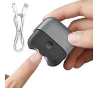 Electric Nail Cutter - Precision Easy-Grip Trimmer, Rechargeable Electric Nail Clipper with LED Light and Storage | Anti-Pinch Toenail Trimmer for Seniors, Babies, Kids, Pets, Dogs, Cats, Home and Tra