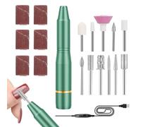 Electric Nail Drill | 20000rpm Portable Electric Nail File | Nail Files for Acrylic and Gel Nails | Professional Nail Drill Kit | Manicure Pedicure Tools & Accessories for Girl Women Mum