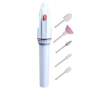 Electric Nail Drill Machine, 5-Speed Nail Drill Set, Cordless Manicure Pedicure Set, Battery Powered Electric Nail Files, LED Light Nail Drill Machine, Home Use Electric Nails Care for Adults, K