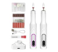 Electric Nail Drill Machine - Electric Nail File | 15,000 RPM Set for Acrylic and Castrne | 3 Speed Adjustable Manicure Tool for Modeling, Polishing, Grinding | A C