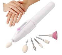 Electric Nail Drill Machine - Portable File Set, Cordless Polisher | Manicure Pedicure Tools, Hand Foot Care Device, Callus Removal Kit, Nail Shaping Groomer, Professional Salon Quality Accessory