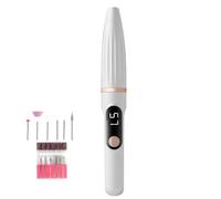 Electric Nail Drill, Nail File Set Machine, Manicure Tool Digital Display, Pedicure Kit with Replacement Bits, Professional Care Equipment for Home Salon Use, 0.83x6.02 inches