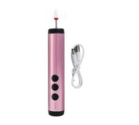 Electric Nail Drill - Two In 1 Head Battery Powered Beauty Supplies With ABS Lightweight Construction, Portable Multifunction Nail File | U Gel Polishing Tool