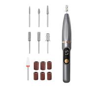 Electric Nail File, 15000 RPM Electric Nail Image Sander, Cordless File Machine | for Salon Home Spa Travel Hand and Foot Care