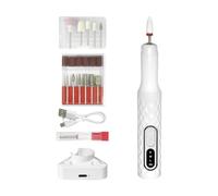 Electric Nail File Kit - Cordless Electric Nail Drill | King and Modeling Tool Suitable for Salon Home Travel Indoor Outdoor