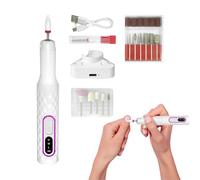 Electric Nail File Kit | Manicure Kit for Acrylic, Gel and Dip Powder with Nail Drill - 3 Adjustable Speeds 15000 RPM for Manicure, Polishing, Grinding and Shaping