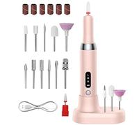 Electric Nail Files, Cordless Professional N.ail Drill 3 Speed-Adjustable Electric Na.il File, Low Noise NAI.l Drill Machine Electric N,ail Filer for Home Na,il Salon, Polish Trim Dead Skin and Shape